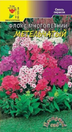 Семена Флокс Многолетний Метельчатый СМЕСЬ Цветущий сад